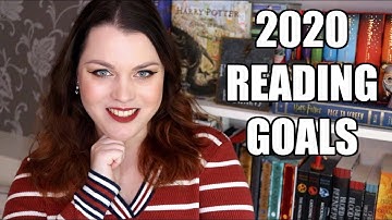 2020 READING GOALS ✨