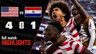 USA vs Paraguay | Extended Highlights