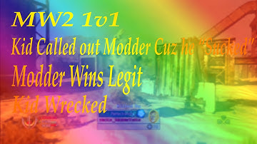 Worlds Greatest 1v1 - Modder Beasts Kid Legit After Called Out... "You Suck"