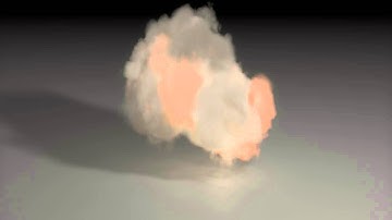 pyrocluster explosion | Cinema 4D | Render Test