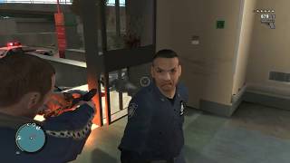 Grand Theft Auto Iv - Cop Chase And Shootout