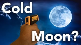 Is Moonlight Cold? Experimental Data Says...