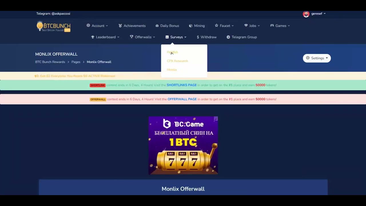 ფულის შოვნა არაფრიდან btcbunch.com