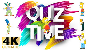 Guess The Simpsons Character Name | Best Quiz Channel | Easy Level Kids | Hard Level Parents