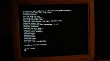 VAXstation 4000 Model 90 booting NetBSD