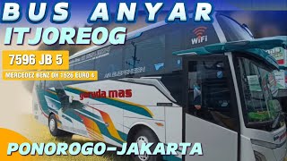 ANYAR FRESH & GRES | GARUDA MAS 7596 ITJOREOG | PONOROGO-JAKARTA ANGKATAN PAGI