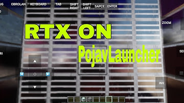 RTX ON PojavLauncher by Nivdia Geforce