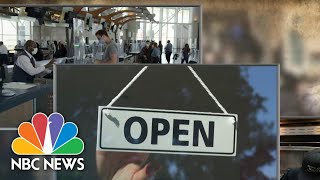 U.S. Economy Adds 916,000 Jobs In March | NBC Nightly News