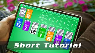 Full Color® Klondike Draw 1 • Short Tutorial