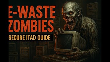 E-Waste Zombies 👻: How Retired Tech Haunts Your Business | Secure ITAD Guide