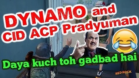 Fake Dynamo And CID ACP Pradyuman | Fake Dynamo Funniest PUBG Mobile Match | FAKE DYNAMO NEW VIDEO