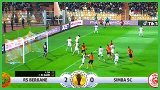 RSB Berkane vs Simba SC 1 - 0, Highlights. CAF Confederation Cup.