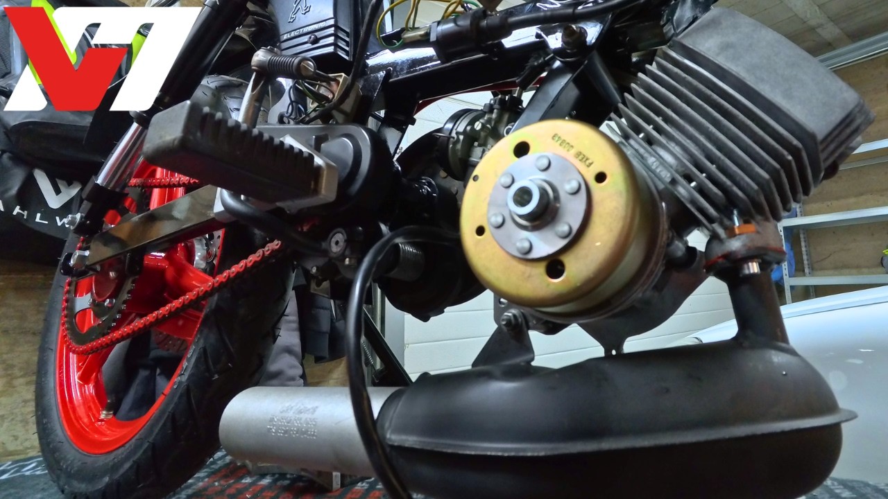 Allumage Moriyama sur Peugeot 103 Electronique c'est Possible !