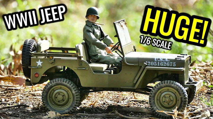HUGE 1/6 WW2 WILLYS MB JEEP