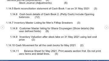 CFS N4: Sundry Transactions