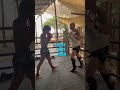 Pad work 🔥 #muaythai #viral #coaching
