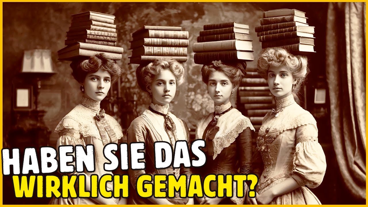 SIE WERDEN DIE SELTSAMEN BENIMMREGELN DER VIKTORIANISCHEN ÄRA NICHT GLAUBEN!