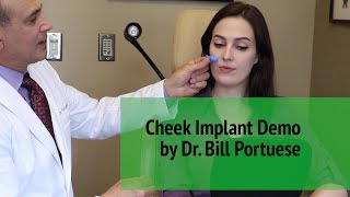 How Do Cheek Implants Work? With Facial Plastic Surgeon Dr. William Portuese Seattle Washington