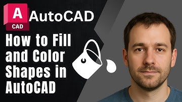 How to Fill and Color Shapes in AutoCAD – Easy Hatch & Solid Fill Guide