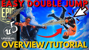 Unreal Engine 5 Tutorial: How to make an Easy Double Jump function