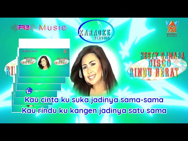 Rindu Berat (Disco) - Hesty Damara | Karaoke Version class=