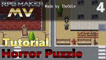 [4]Opening Cutscenes with Credits - Tutorial RMMV How to Make a Horror Puzzle Game