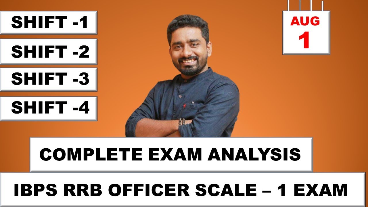 IBPS RRB OFFICER SCALE 1 EXAM COMPLETE ANALYSIS RANGE YouTube