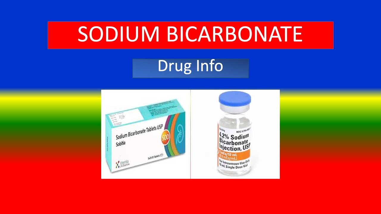 SODIUM BICARBONATE - Generic Name, Drug class, Brande Name ,Precautions ,How to use, Side Effects