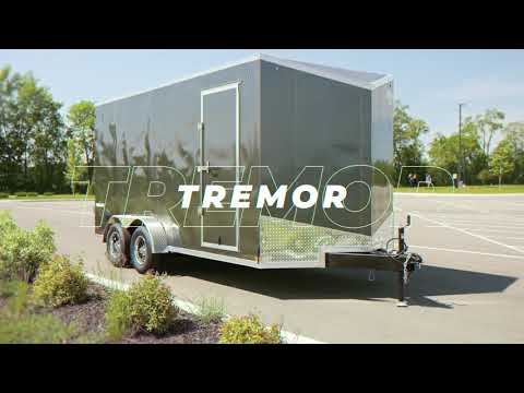 Tremor Impact Trailers V Nose Enclosed Cargo Trailer 