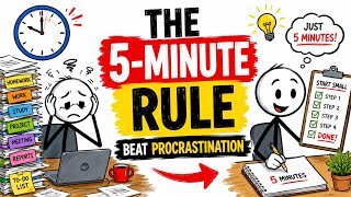The 5-Minutes Rule That Beats Procrastination 