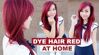 My Hair Colour Transformation - From Blonde to Red