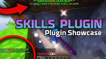Best Skills Plugin Minecraft | Minecraft Plugins