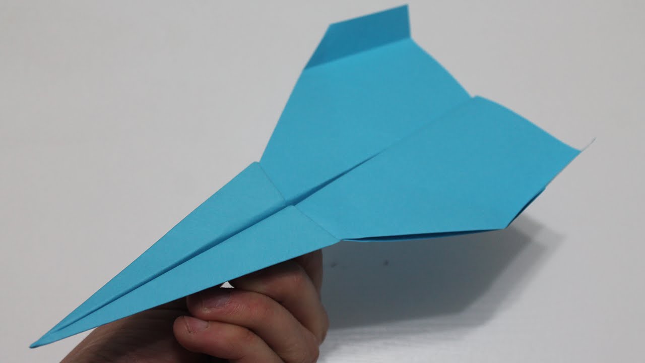 Comment faire un avion  en papier  facile YouTube