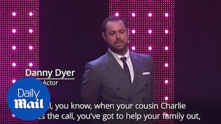 Prince Charles and Danny Dyer joke on stage at Trust Awards in London