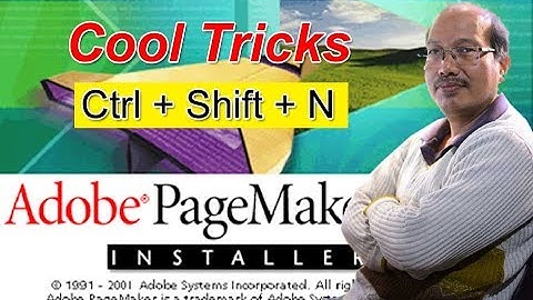 Cool tips & tricks in PageMaker