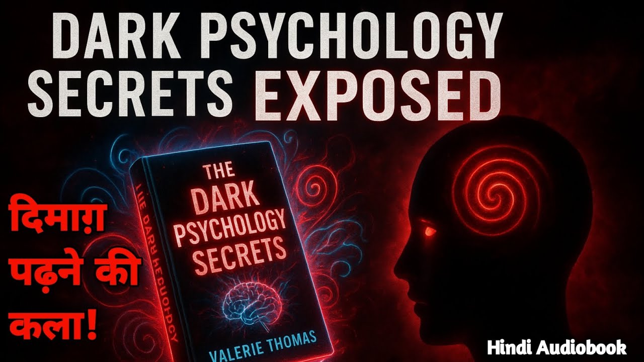 Dark Psychology Playbook Summary in Hindi | Valerie Thomas | Mind Control & Manipulation Secrets