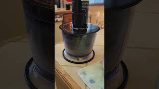 Grinding black sesame with Panasonic MX SS1 head blender