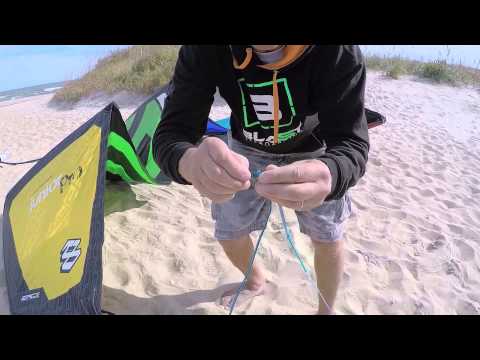 How to set up your kite and launch