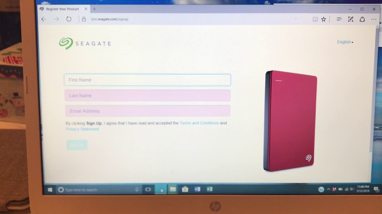 how to use seagate backup plus slim