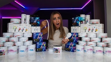 Ultimate Smart Lighting Setup! 165 Feet of LIFX Lights with Homey, Google & Custom API Controls!