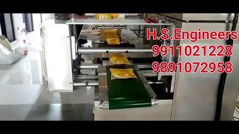 Papad and chapati packing machines.