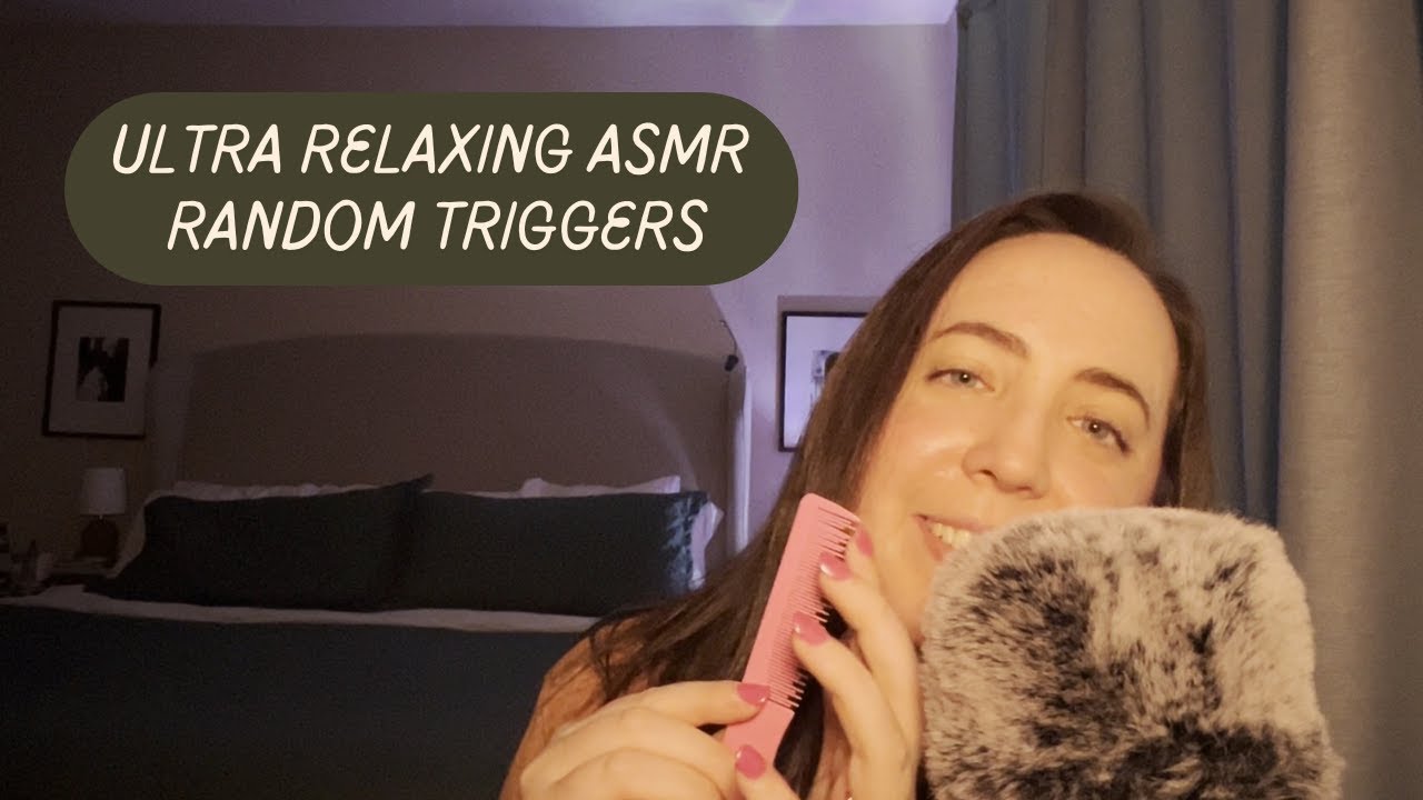 Ultra Relaxing ASMR Random Triggers | Slow whispers, Crinkles, and Tapping