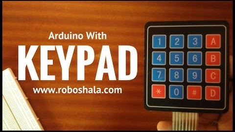 Keypad with Arduino | Simple Security System