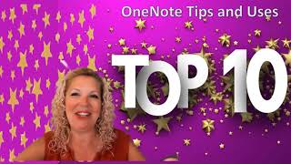Top 10 One Note Tips