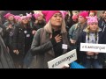 Icantkeepquiet anthem in the womens march on washington