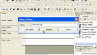 Crystal Reports Tutorial Creating Formula Fields Business Objects Training Lesson 9.3