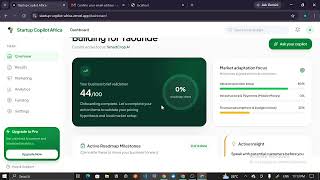 Startup Copilot Africa – OpenAI Hackathon Demo 2026