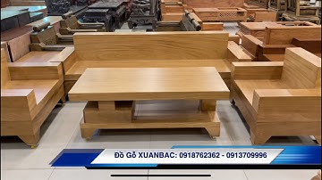 Làm sao để nhận biết bộ SOFA gỗ Gõ Đỏ hàng Hộp hay hàng nguyên khối/Đồ Gỗ XUANBAC