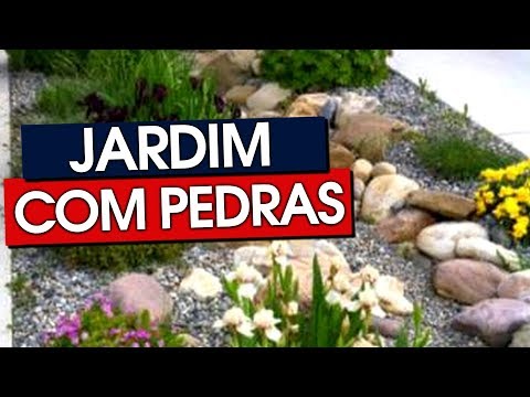 43 MODELOS DE JARDIM COM PEDRAS