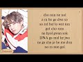 Bts dna easy lyrics